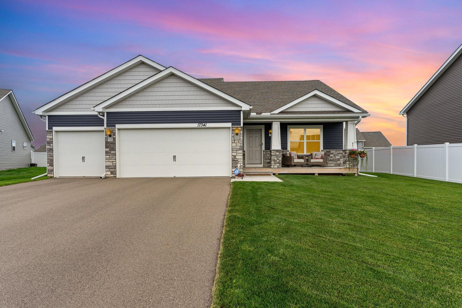 Property Photo:  17341 Duvall Court  MN 55044 