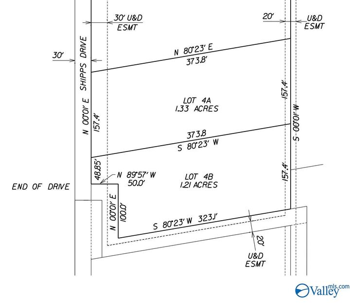 Property Photo: Lot 4A W Shipps Drive AL 35748