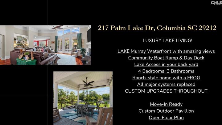 Property Photo:  217 Palm Lake  SC 29212-8747 