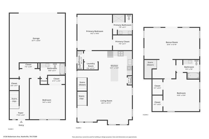 Property Photo: 6126 Robertson Ave TN 37209