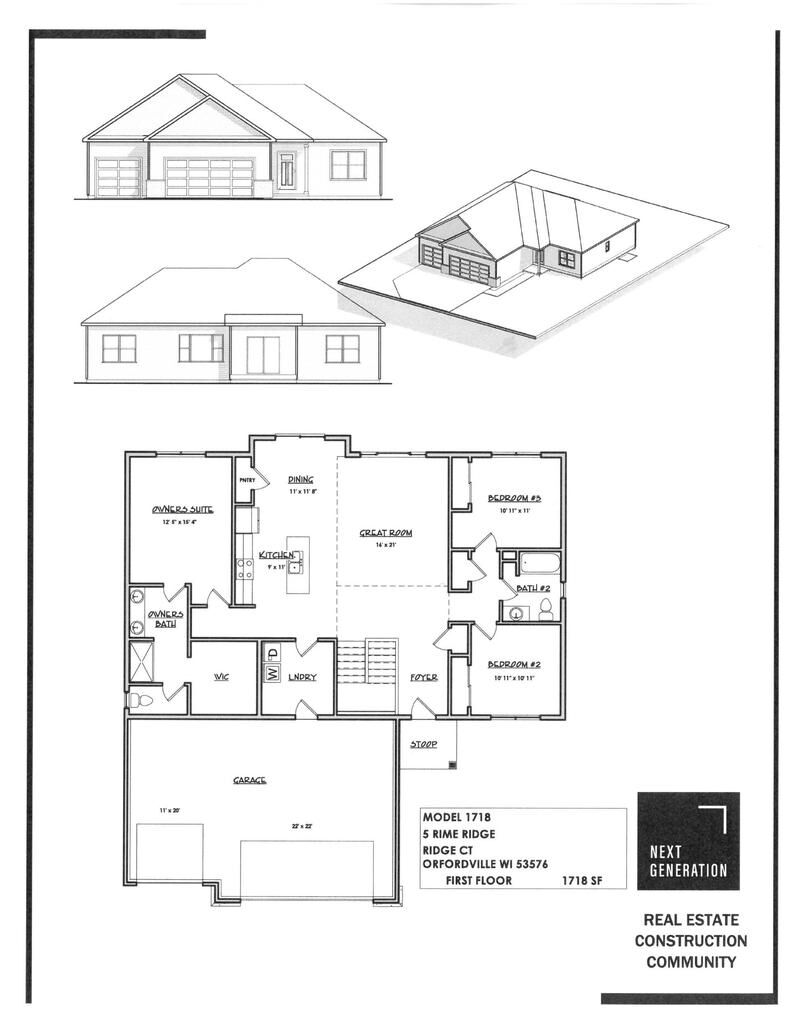 Property Photo:  416 Ridge Court  WI 53576 