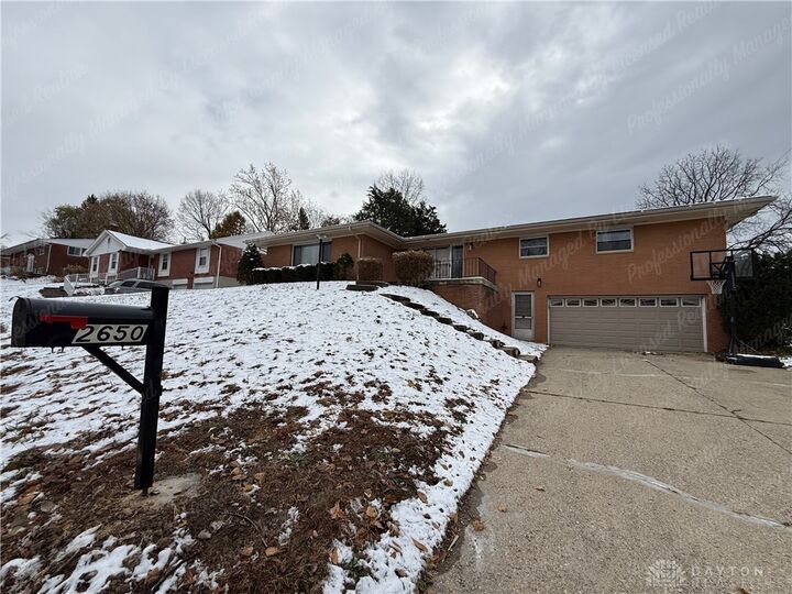 Property Photo: 2650 Loris Drive OH 45449