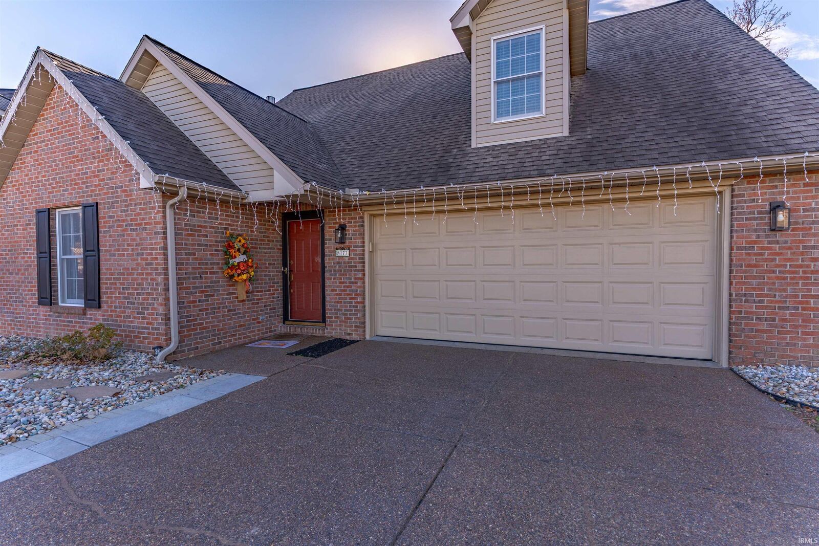 Property Photo:  8177 Cobblestone Court  IN 47630 