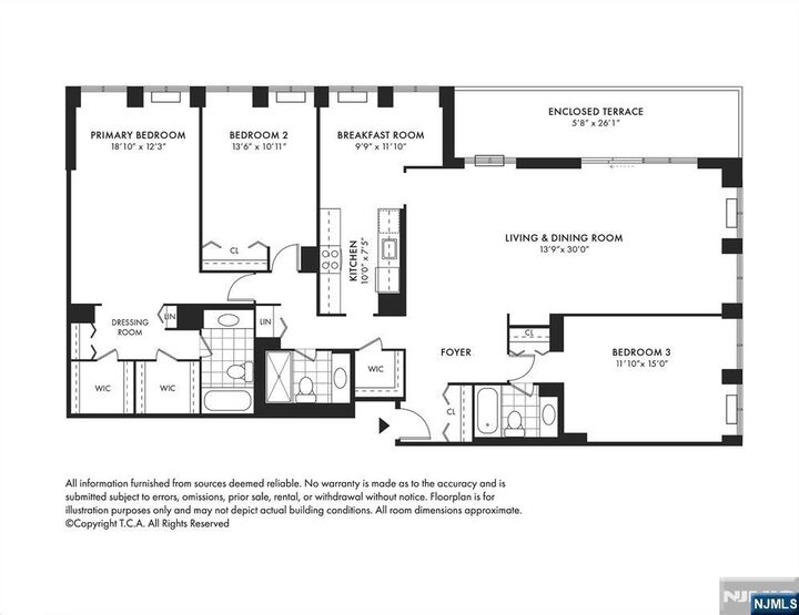 Property Photo: 200 Winston Drive 508 NJ 07010