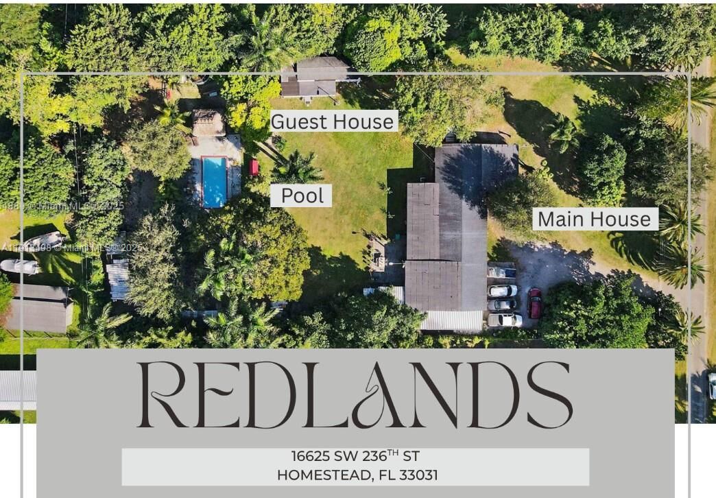 Property Photo: 16625 SW 236th St FL 33031