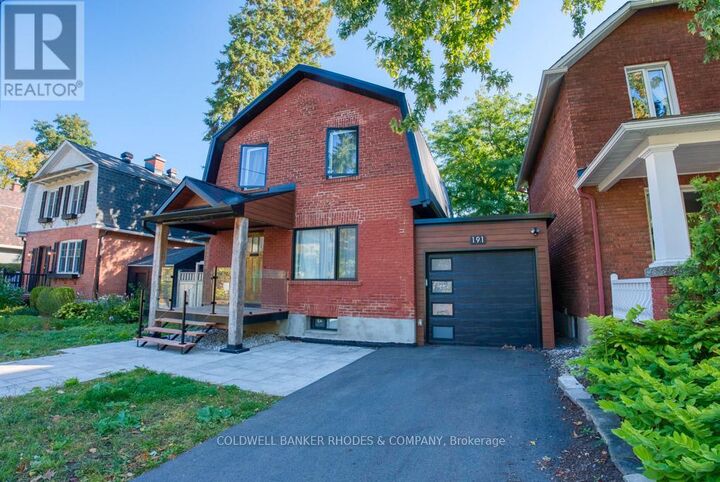 Photo de la propriété: 191 Springfield Road ON K1M 1C3