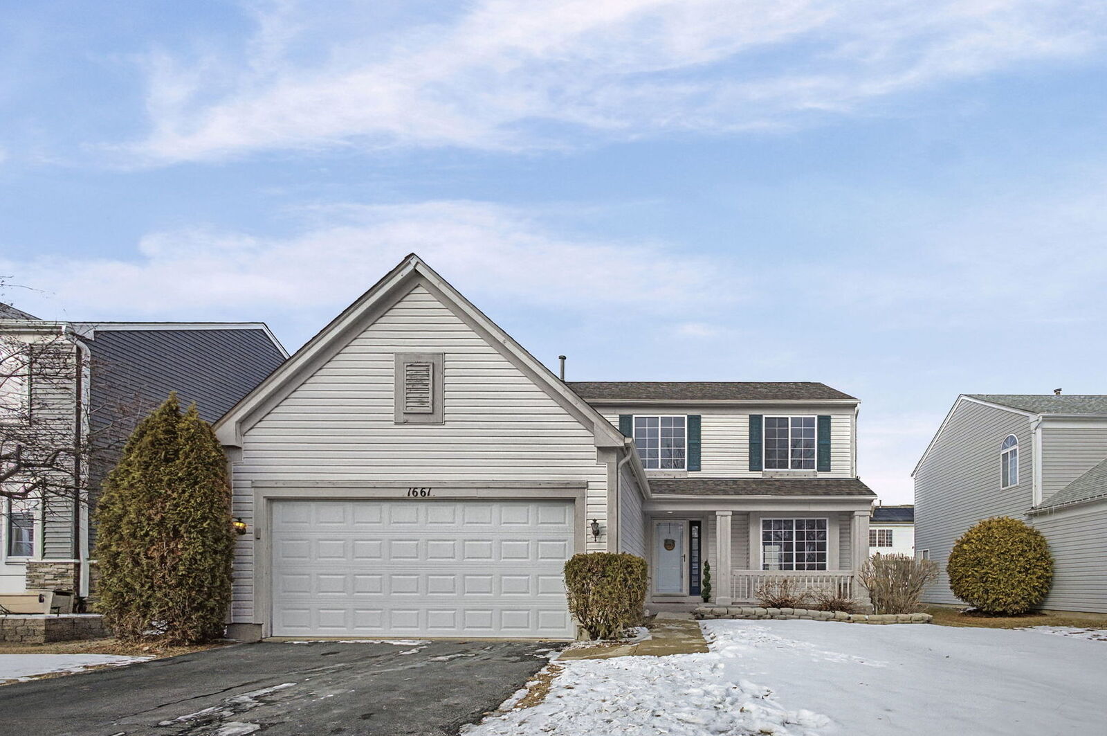 Property Photo:  1661 Charlotte Circle  IL 60564 