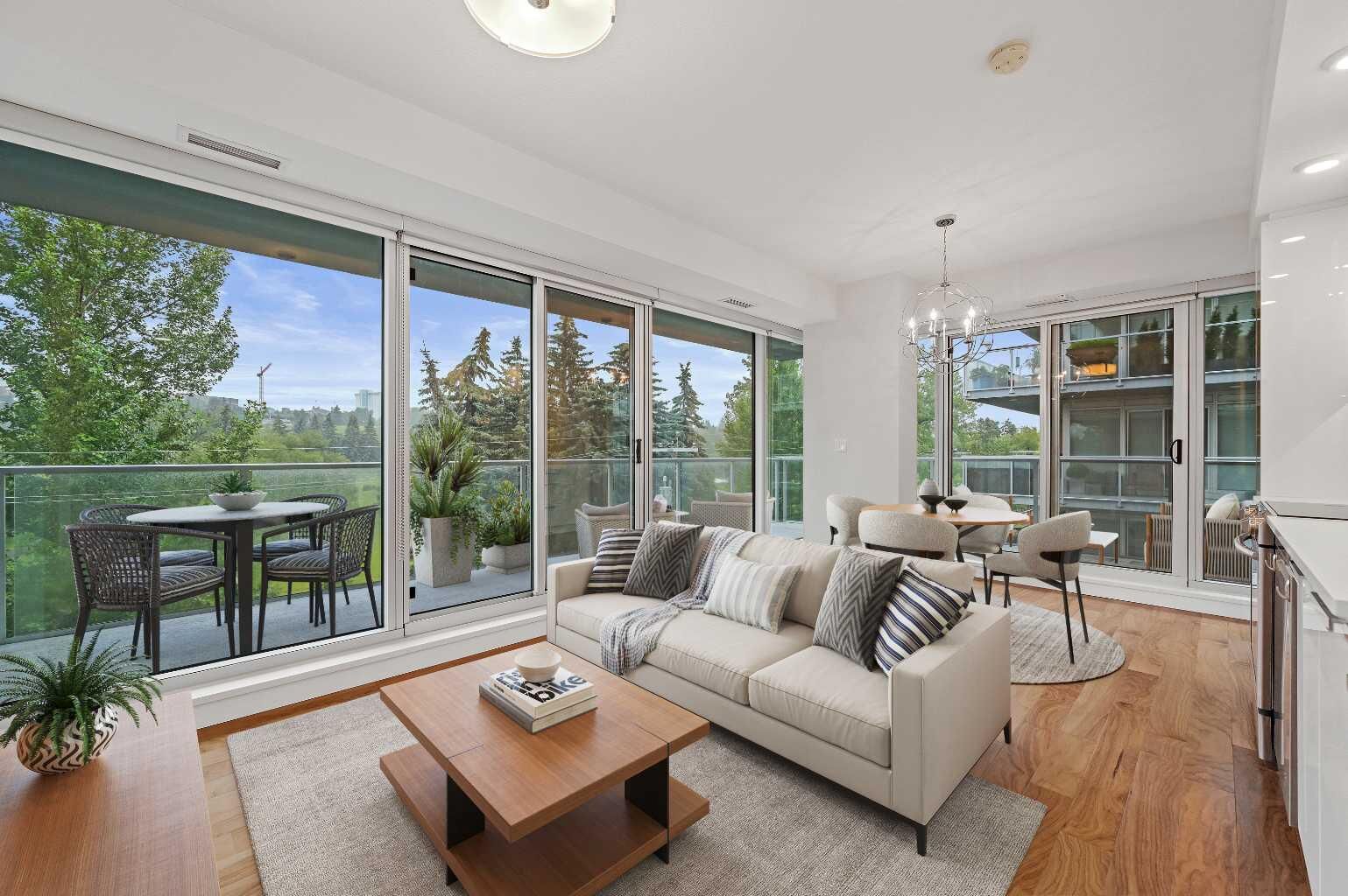 Property Photo:  1234 5 Avenue NW 2402  AB T2N 0R9 