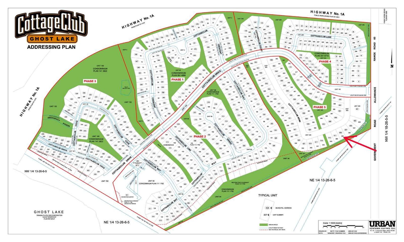 Property Photo: 609 Cottageclub Bend AB T4C 1B1