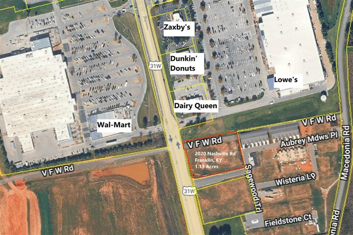 Property Photo:  2020 Nashville Road Lot 2  KY 42134 