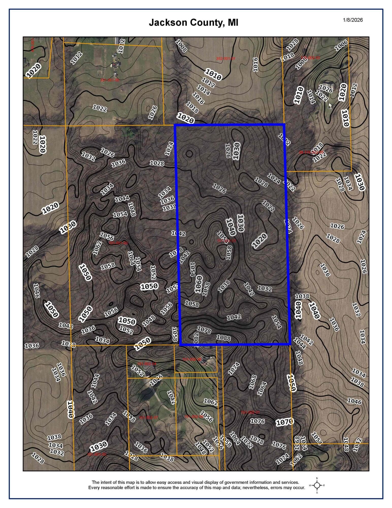 Property Photo:  20 Ac Vl Sears Road  MI 49246 