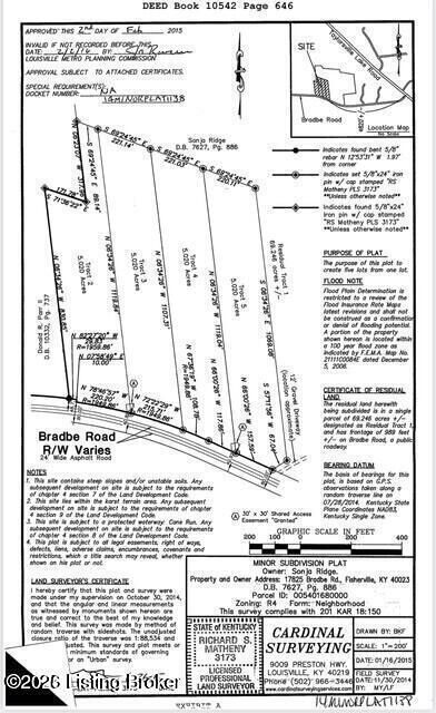 Property Photo: Tract 4-5 Bradbe Rd KY 40023