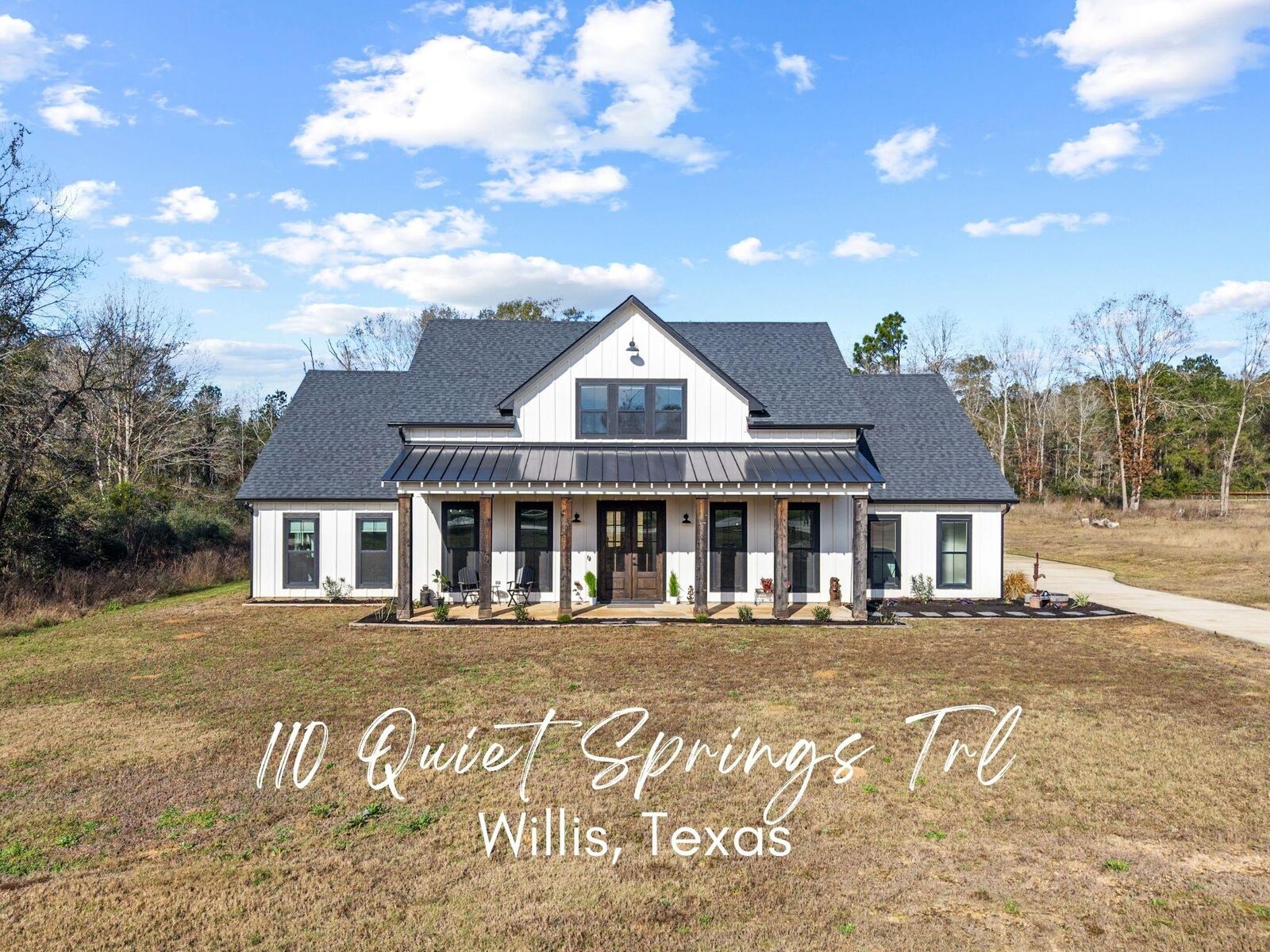 Property Photo:  110 Quiet Springs Trail  TX 77378 