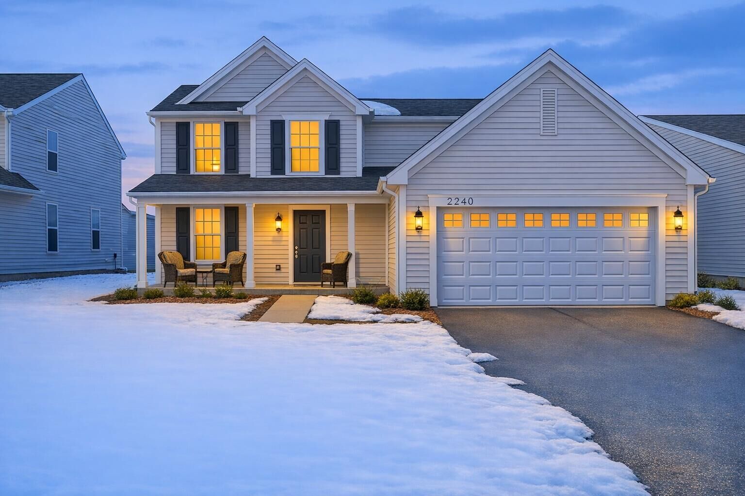 Property Photo: 2240 E 110th Lane IN 46307