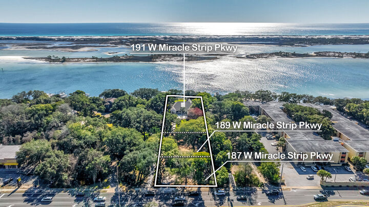 Property Photo:  191 W Miracle Strip Parkway  FL 32569 