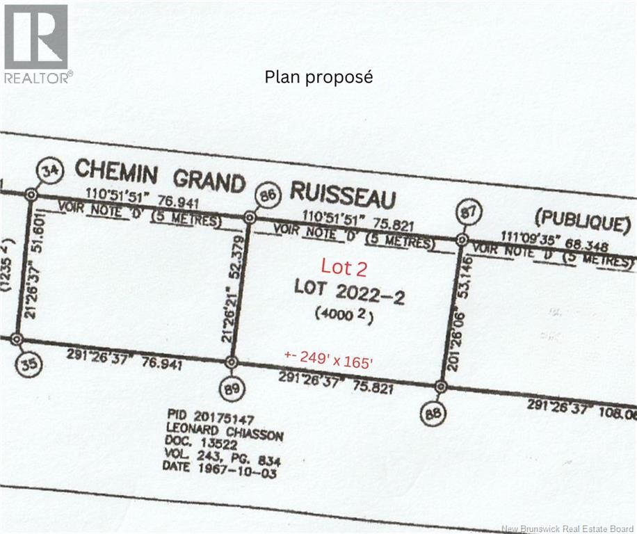 Property Photo:  4,000 Mc Chemin Grand Ruisseau  NB E8T 2T7 