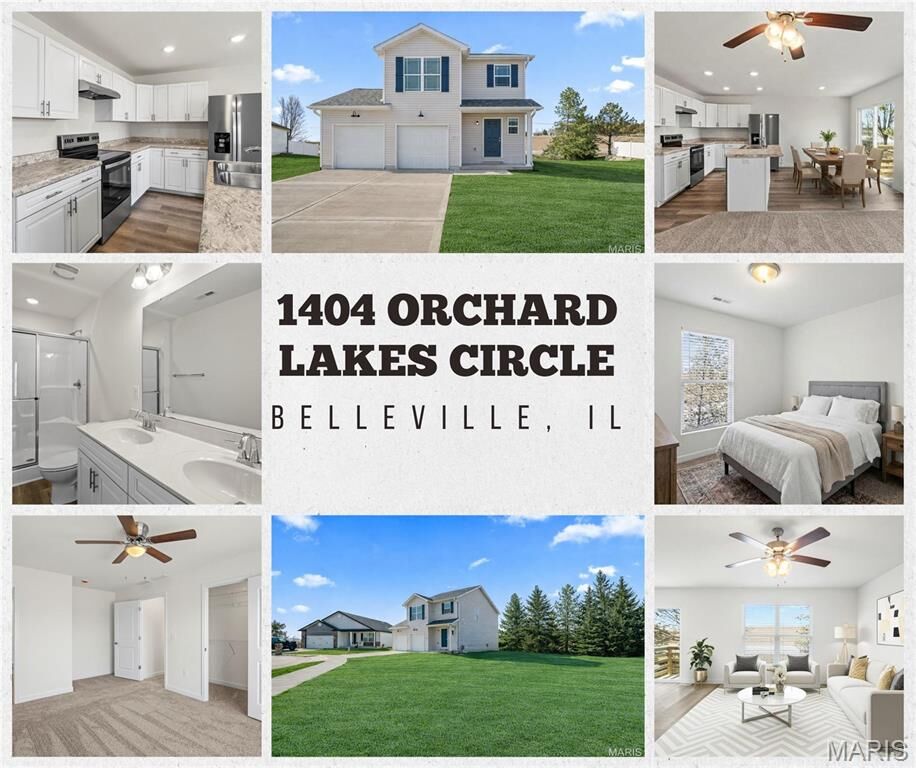 Property Photo:  1404 Orchard Lakes Circle  IL 62220 