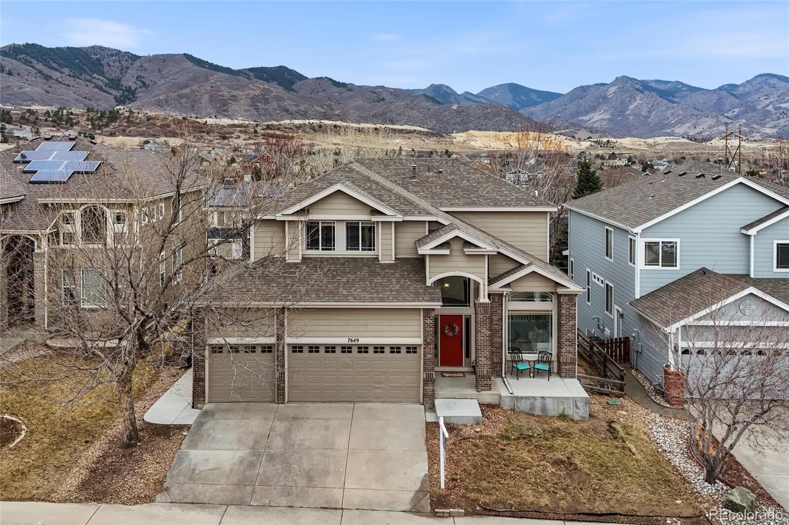 Property Photo: 7649 Bison Court CO 80125
