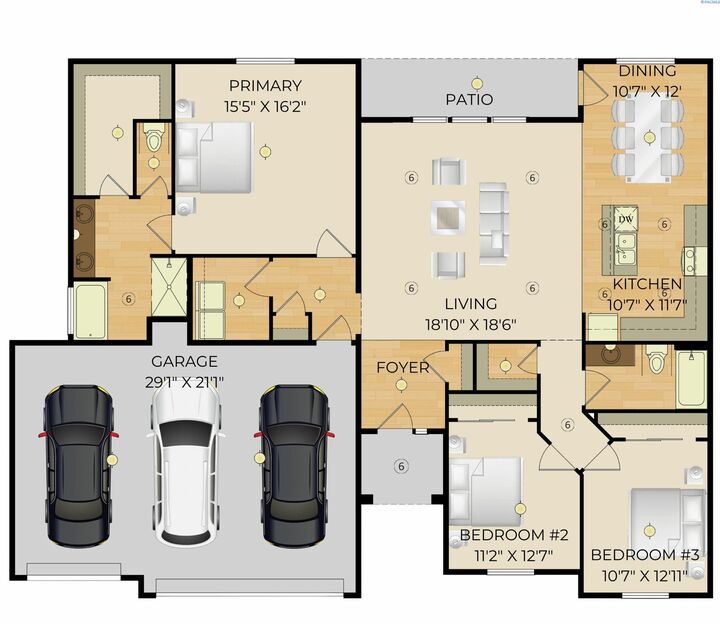 Property Photo:  10405 Atlantic Dr (Phase 3 Lot 8) Presale  WA 99301 