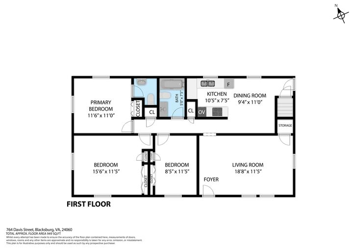 Property Photo:  764 Davis Street  VA 24060 