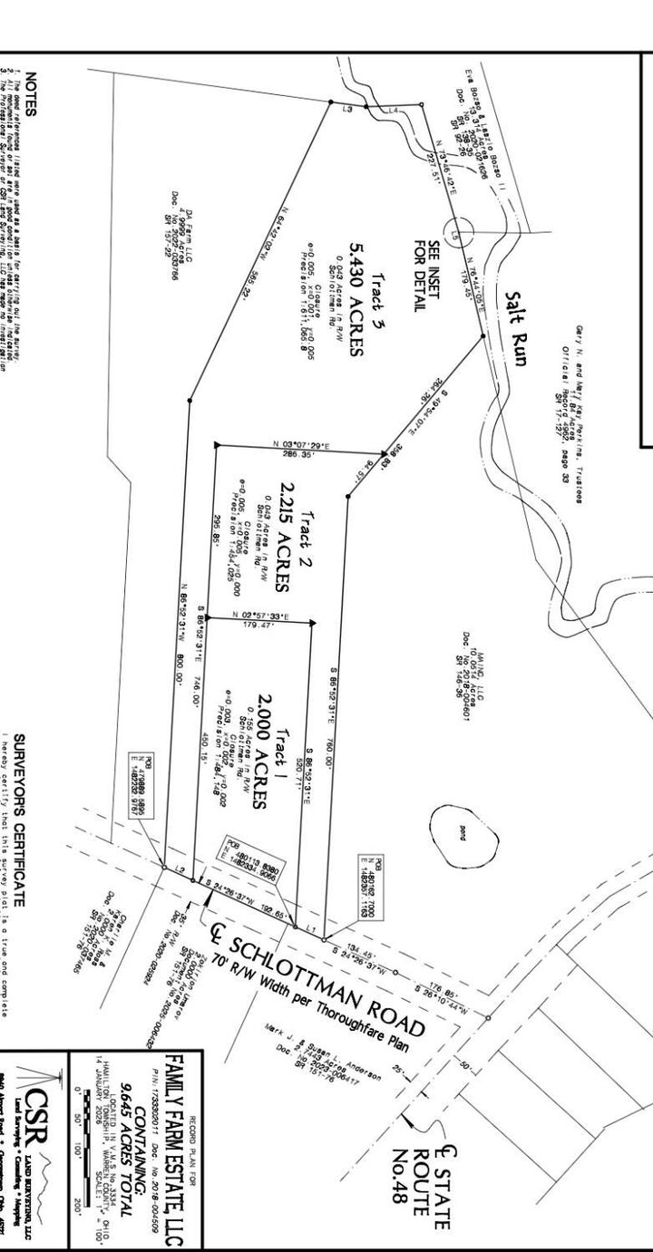 Property Photo: 0 Schlottman Road OH 45039