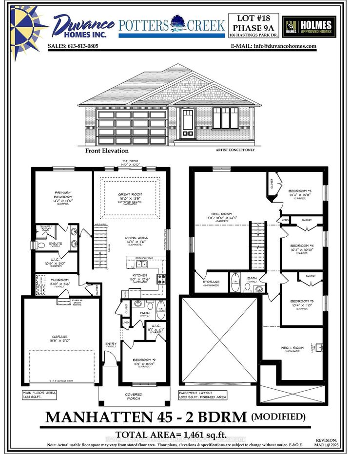 Property Photo:  106 Hastings Park Drive  ON K8P 0J1 