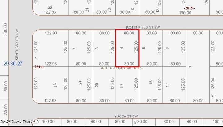 Property Photo:  1470 Rosenfield Street SW  FL 32908 