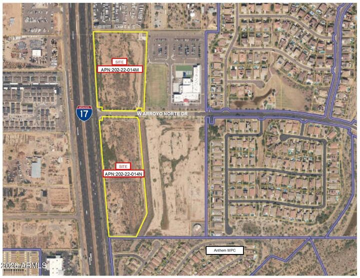 Property Photo:  4000 W Arroyo Norte Avenue Metes &Amp Bounds  AZ 85087 