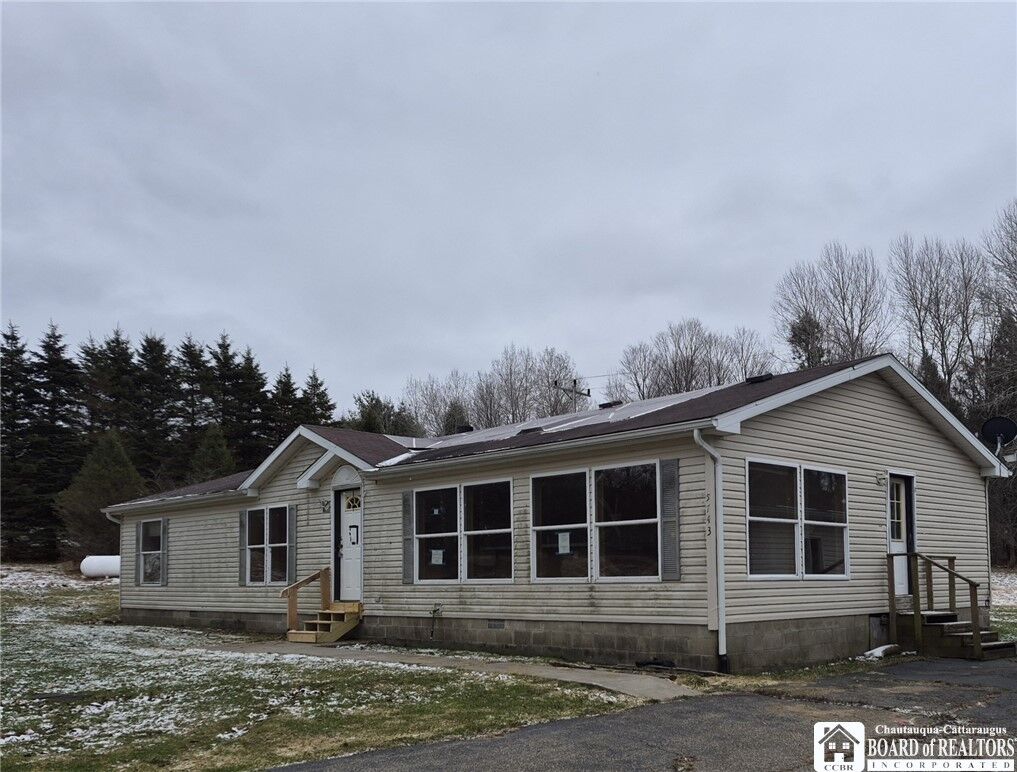 Property Photo: 5743 Stockton Hartfield Road NY 14728