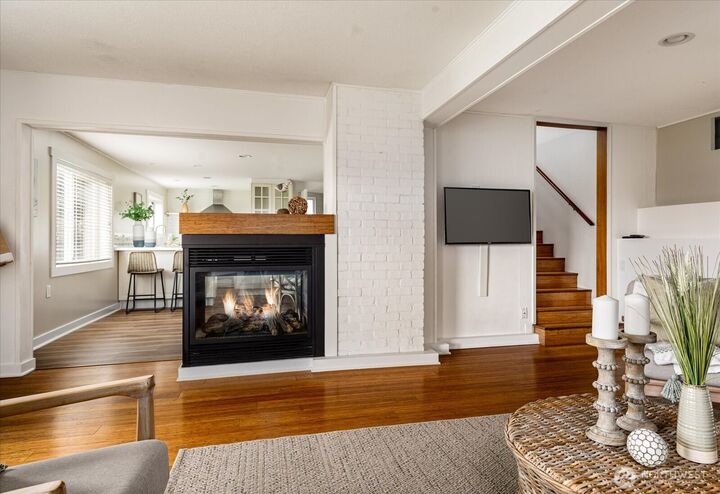 Bedroom or view-oriented image reflecting the home’s relaxed Whidbey coastal atmosphere