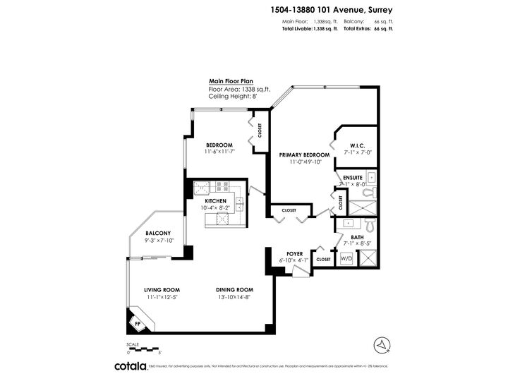 Property Photo: 13880 101 Avenue 1504 BC V3T 5T1