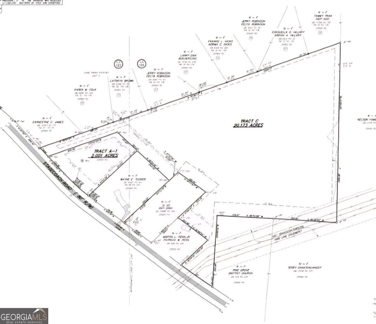 Property Photo:  0 Stagecoach Road 20.17 Acres  GA 30281 