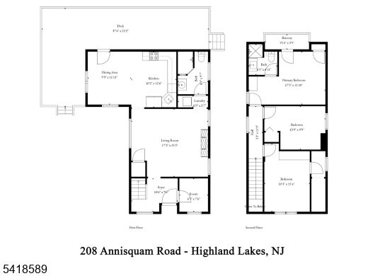 Property Photo:  208 Annisquam Rd  NJ 07422 