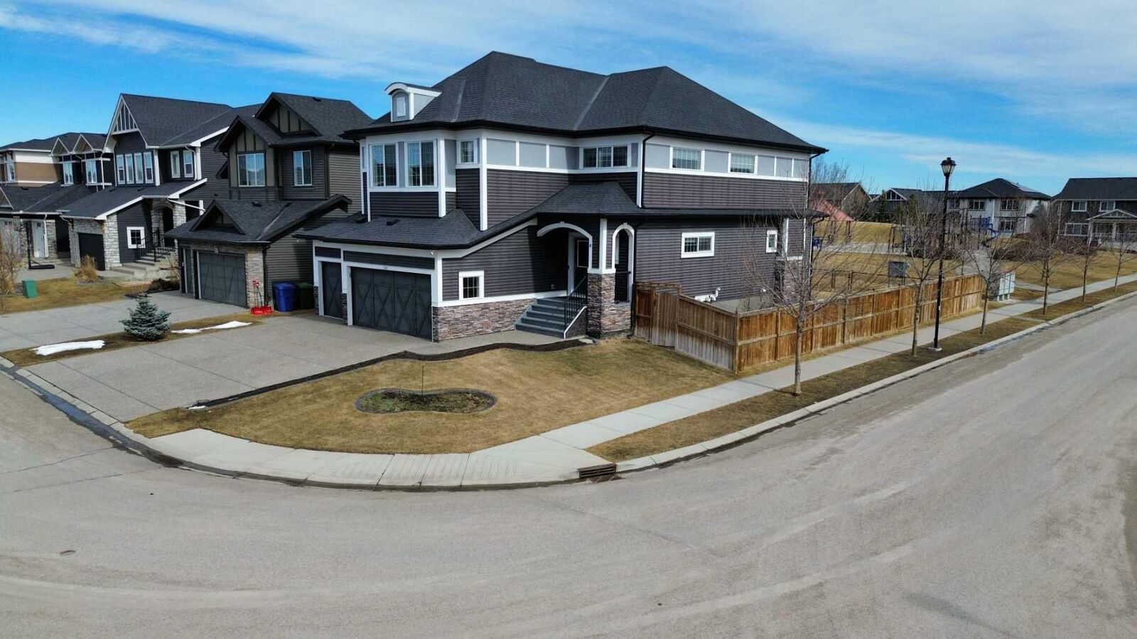 Property Photo:  201 Aspenmere Way  AB T1X 0Y2 