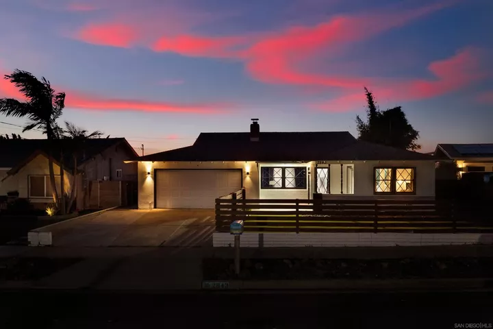 Property Photo: 2843 Todd St CA 92054