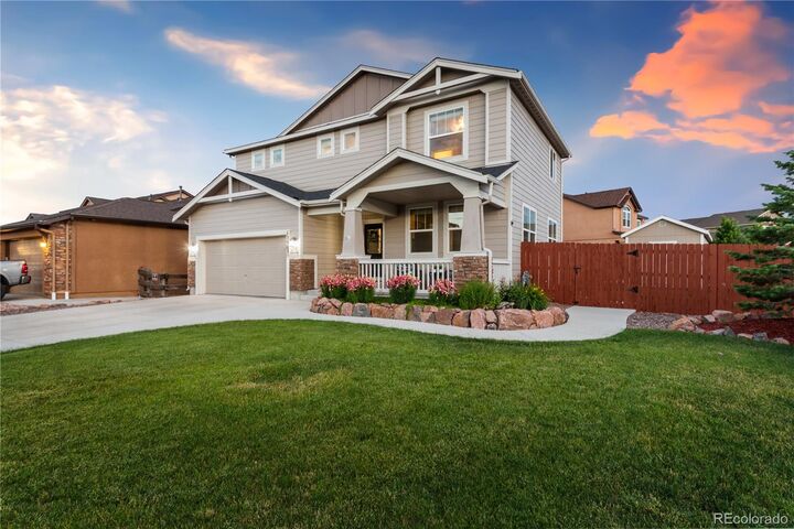 Property Photo: 12985 Mt Harvard Drive CO 80831