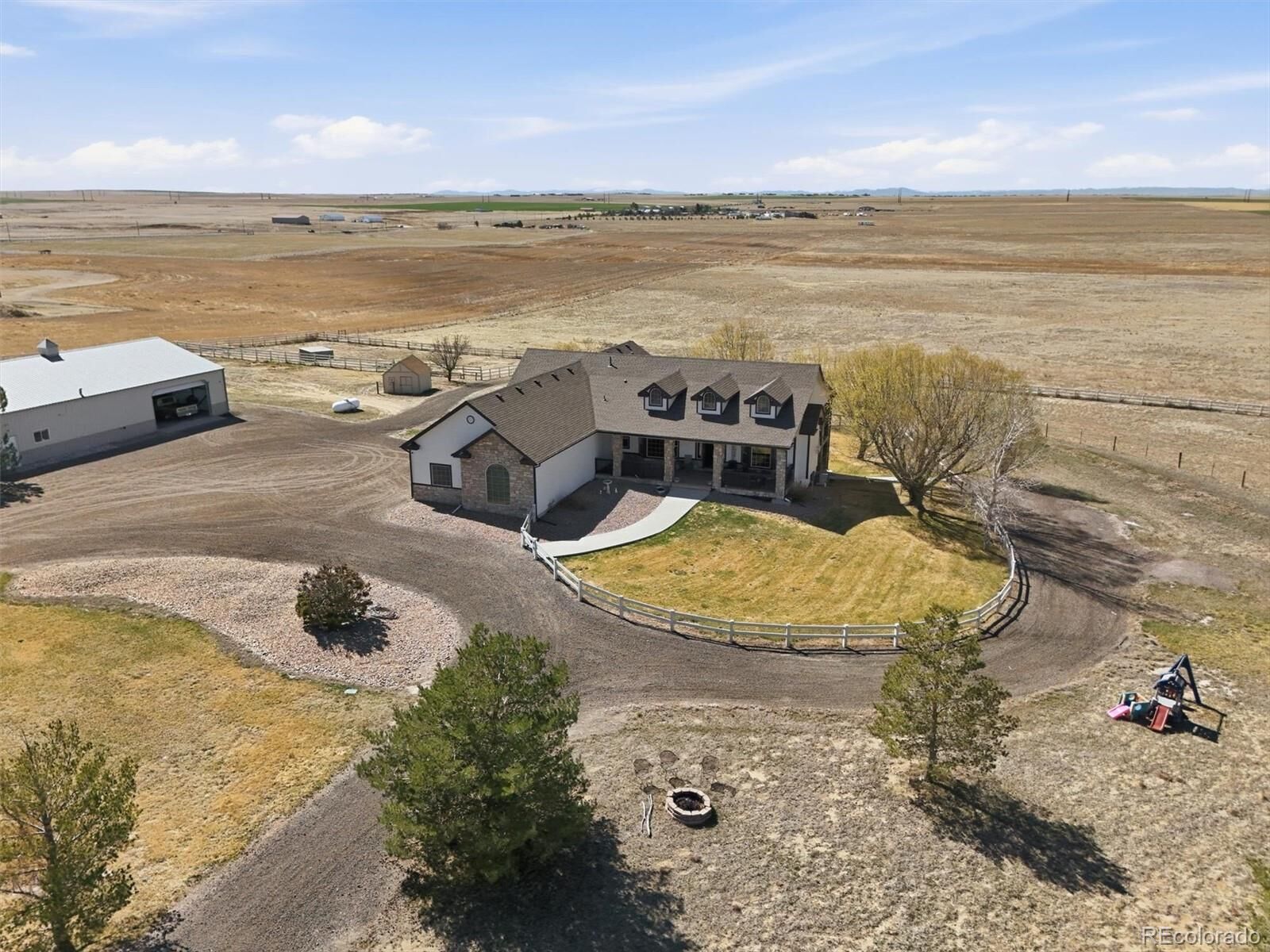 Property Photo: 14661 Harback Road CO 80643