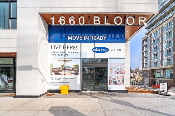 Property Photo:  1660 Bloor Street W 709  ON M6P 1A8 