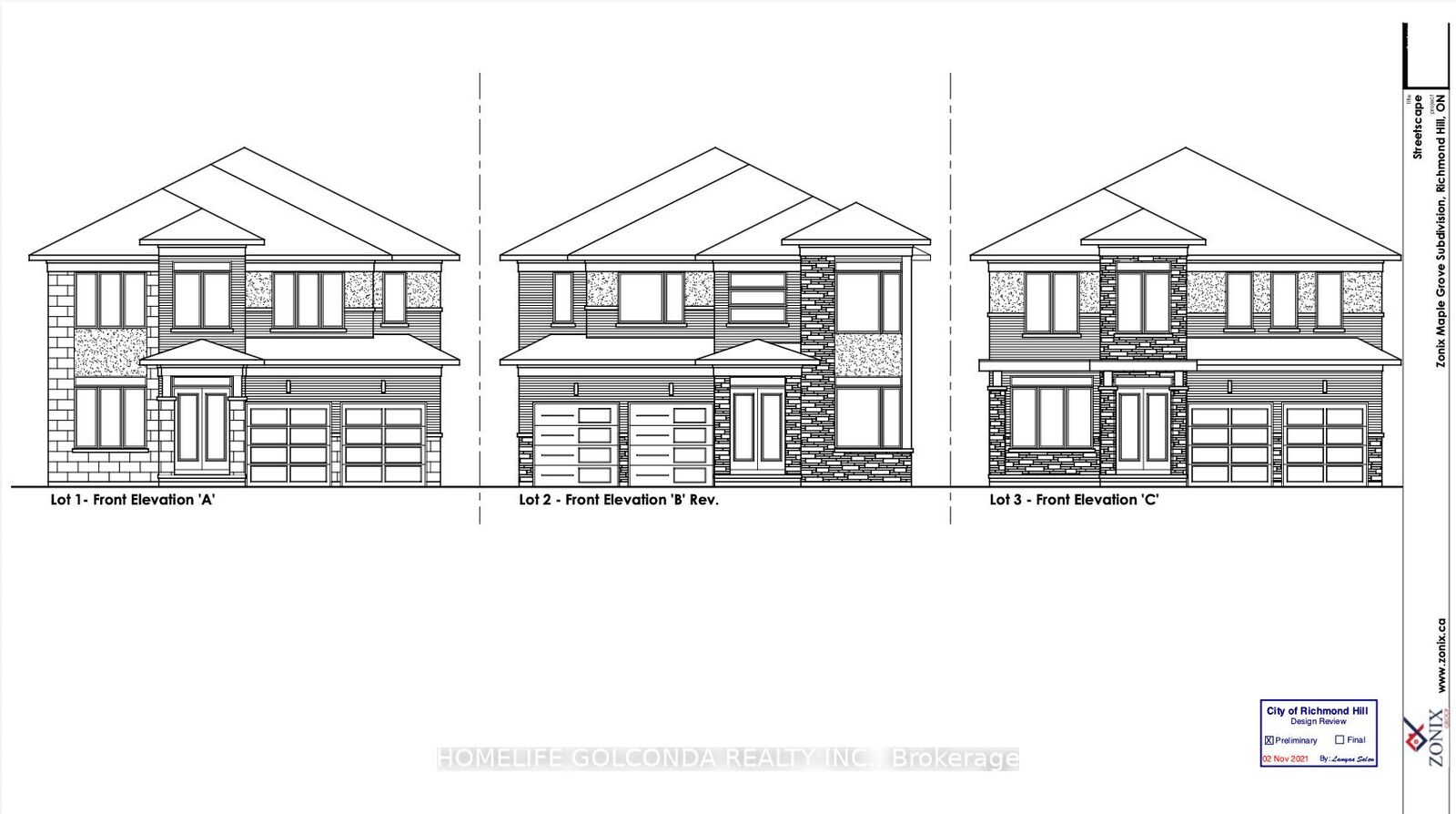 Property Photo:  86/88/90 Carmela Avenue  ON L4E 2V6 