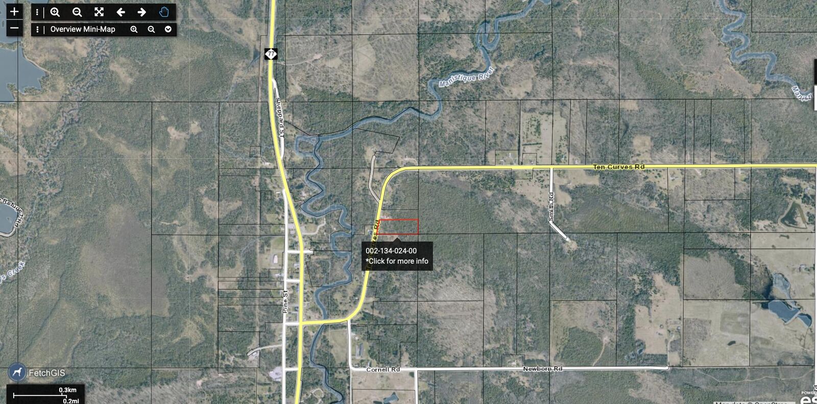 Property Photo: Tbd 10 Curves Rd MI 49836