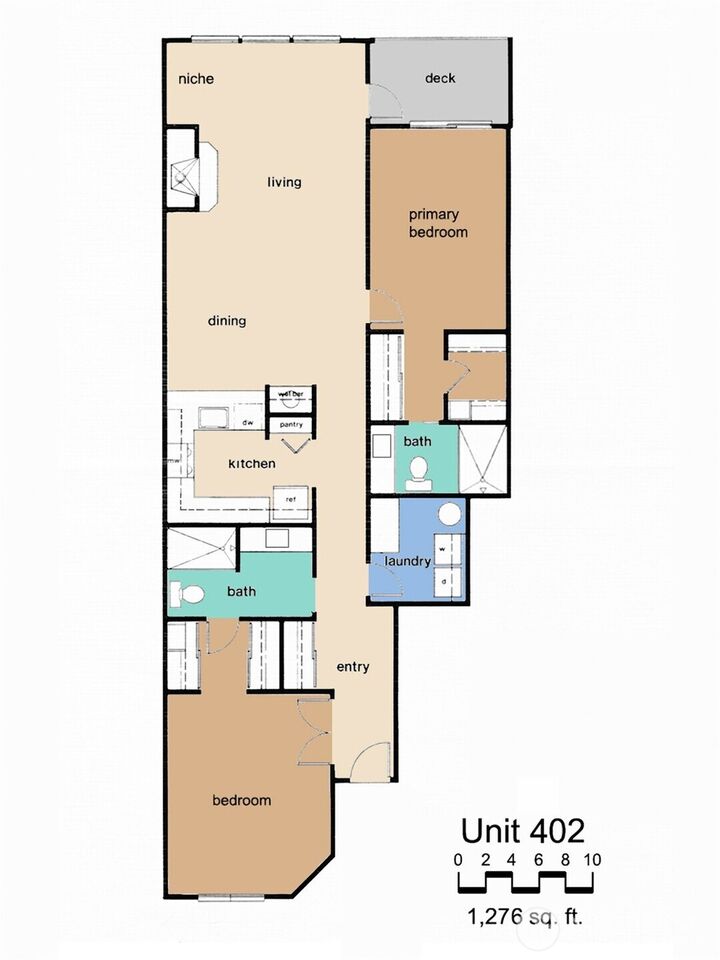 Property Photo:  909 N 35th Street 402  WA 98103 