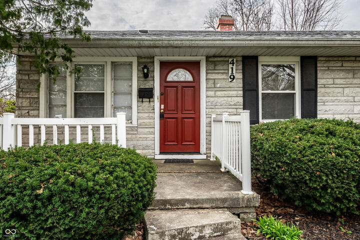 Property Photo:  419 Berkley Road  IN 46208 