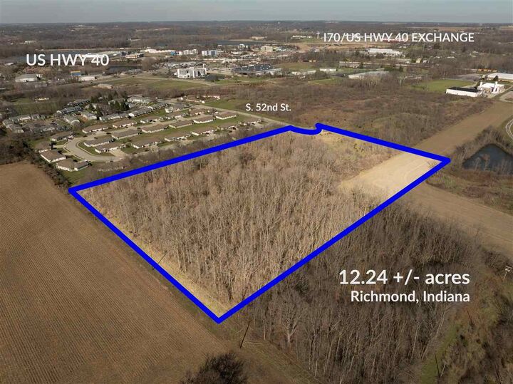 Property Photo:  12.24 Acres S 52nd Street  IN 47374 
