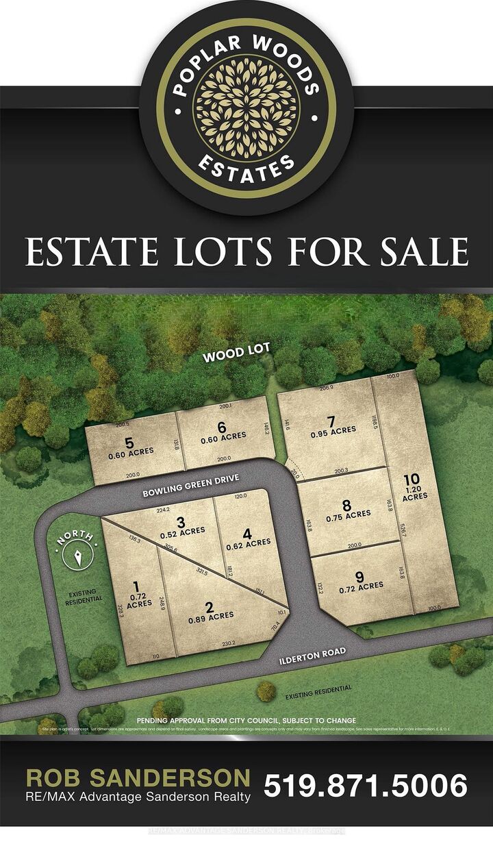 Property Photo: Lot 9 Bowling Green Drive ON N0M 2A0