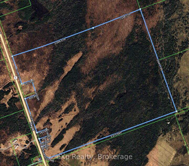 Property Photo:  Pt Lt 36-37 Con 3 Highway 6 Road  ON N0H 1W0 