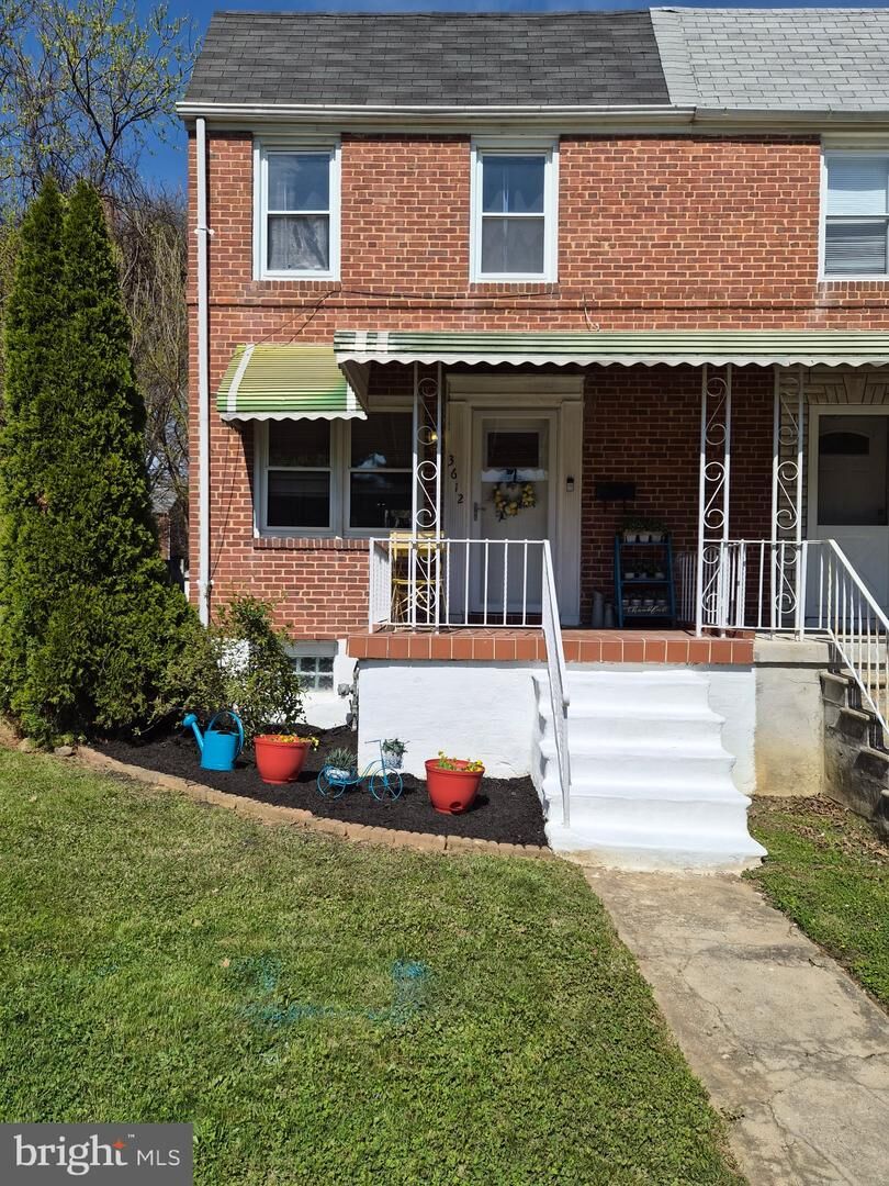 Property Photo: 3612 Evergreen Avenue MD 21206