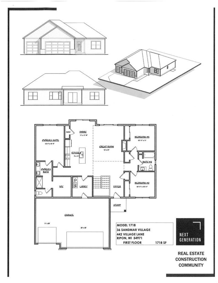 Property Photo:  442 Village Lane  WI 54971 