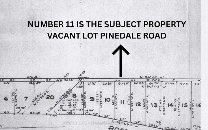 Property Photo:  Vacant Lot Pinedale Road  ON P1P 1L5 