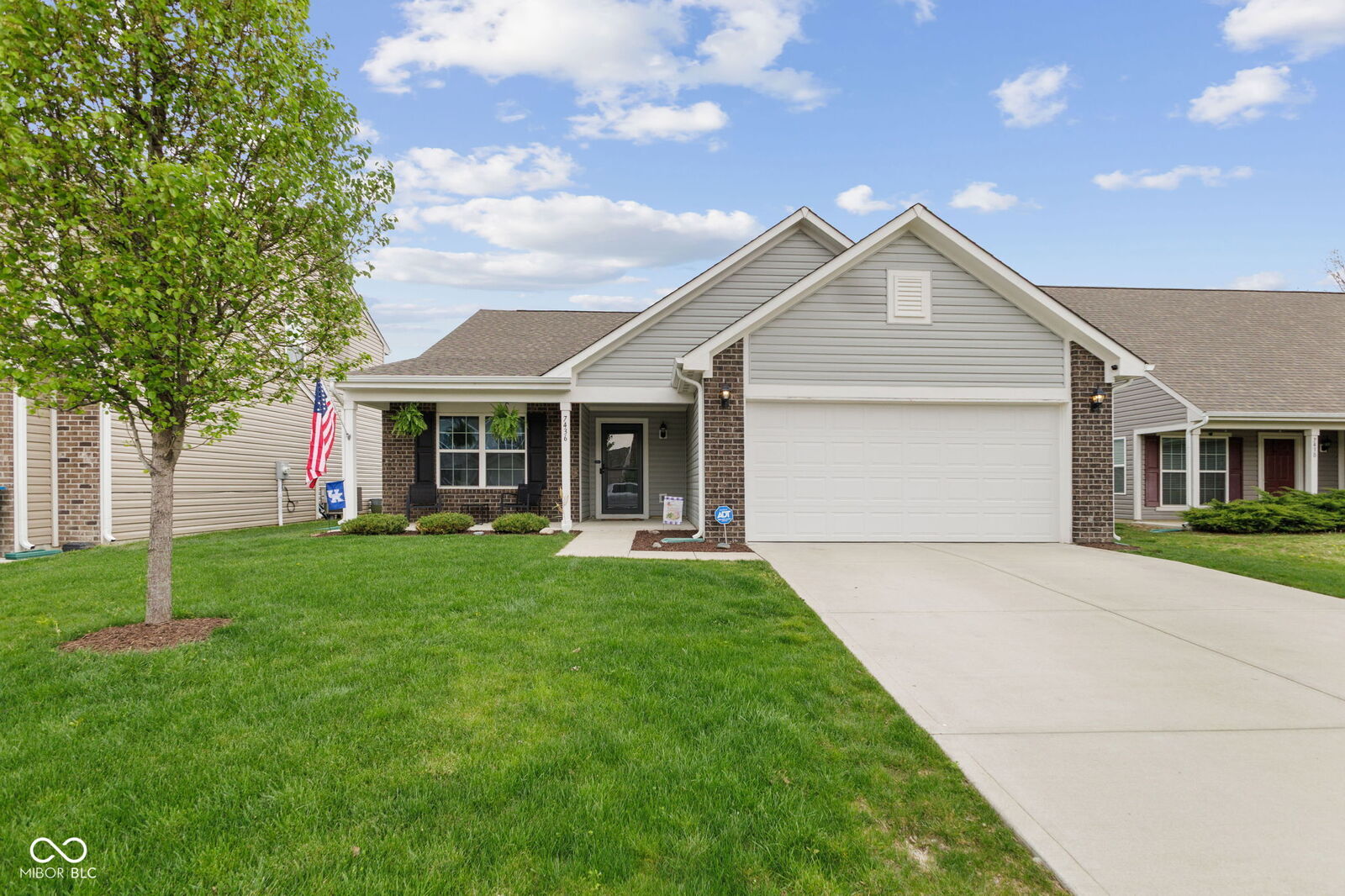 Property Photo:  7436 Eddie Lane  IN 46113 