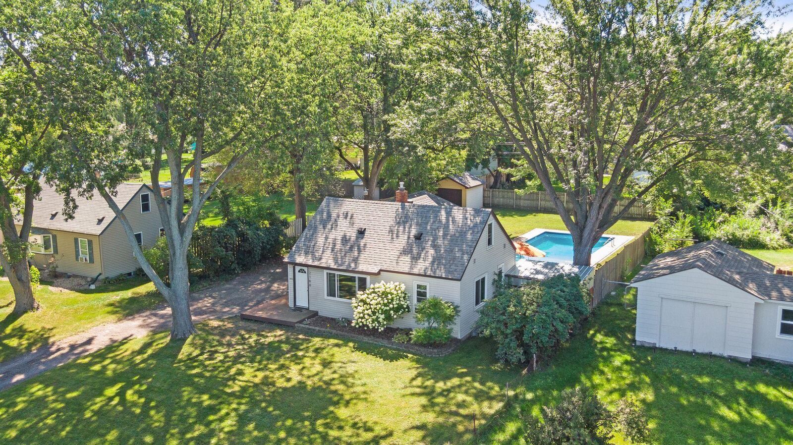 Property Photo: 2166 Oakwood Drive MN 55112